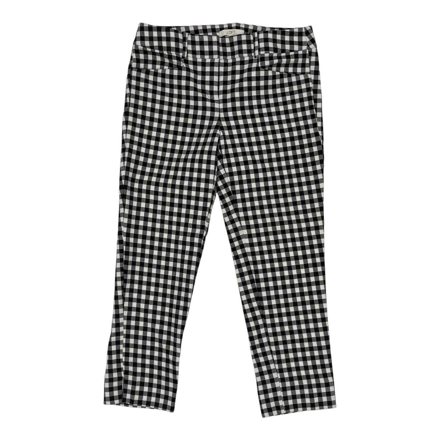 Pants Dress By Loft In Black & White, Size:4