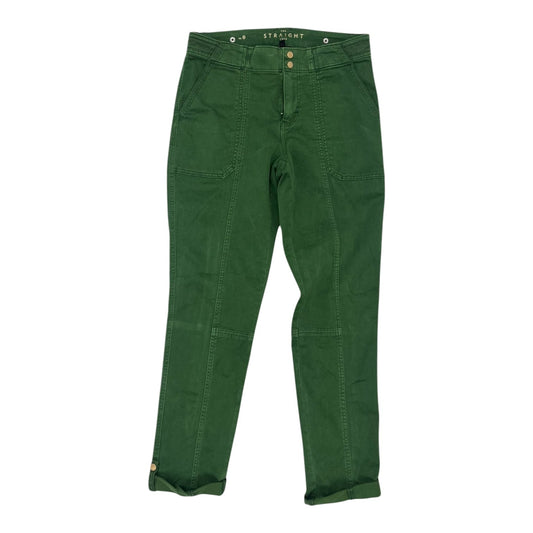 Pants Cropped By White House Black Market In Green, Size:0