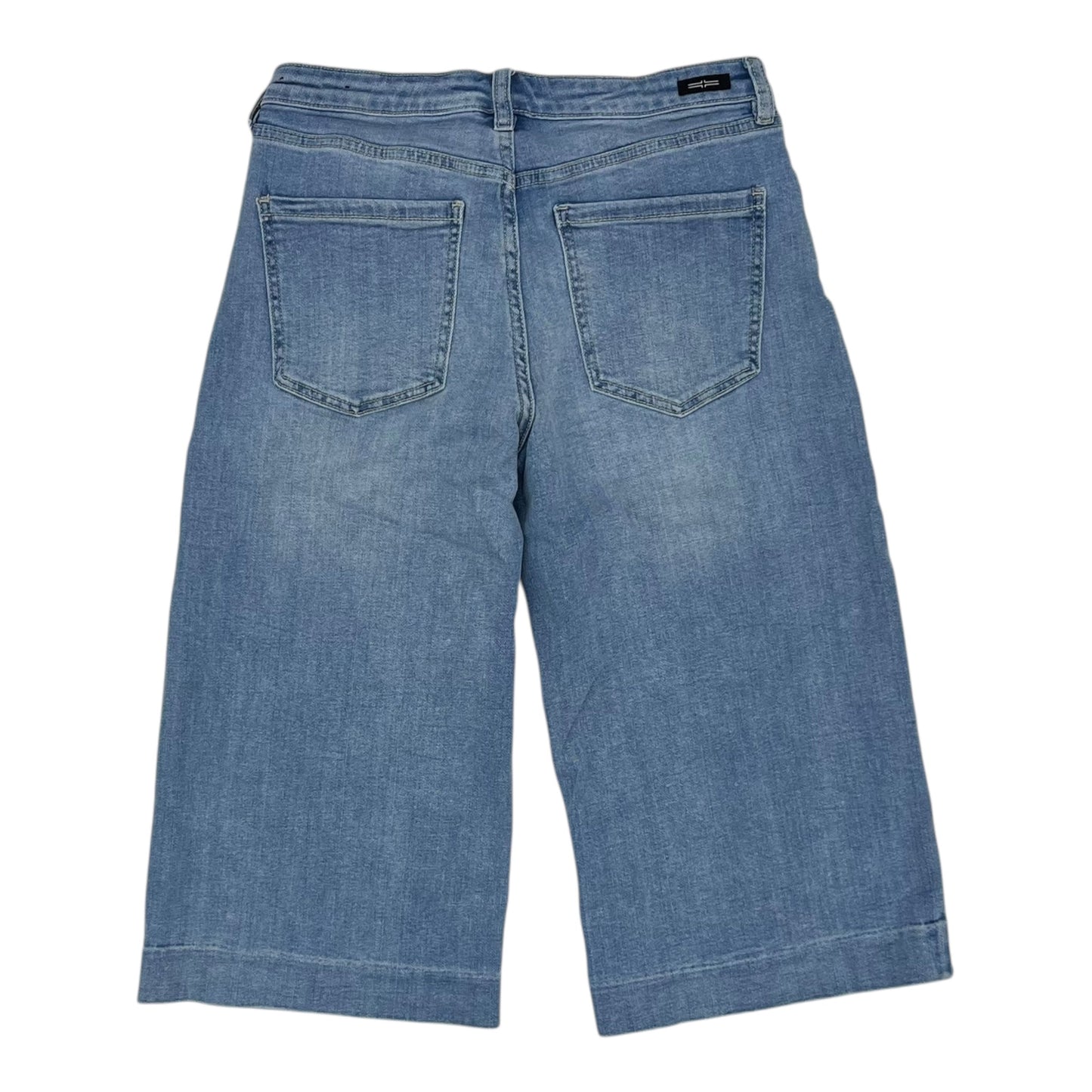 Capris By Liverpool In Blue Denim, Size:8