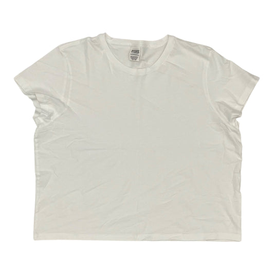 Top Ss By Pink In White, Size:Xxl