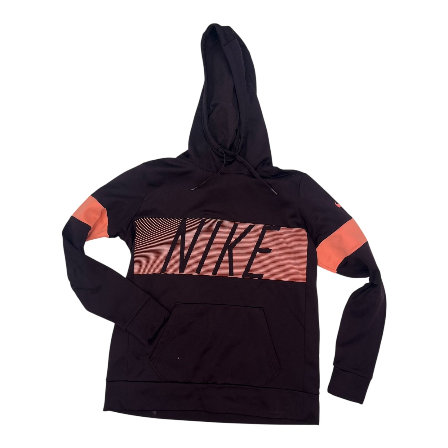 Athletic Sweatshirt Hoodie By Nike In Purple, Size:M