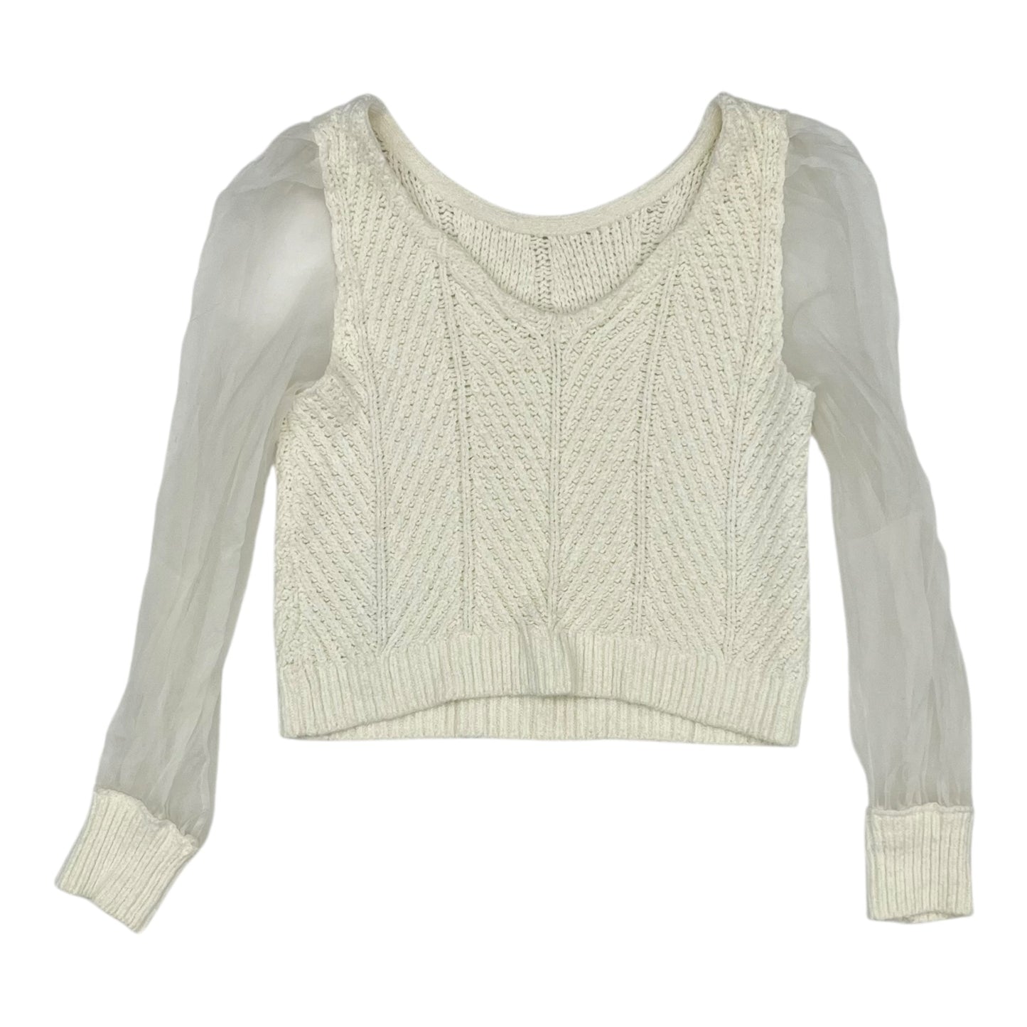 Sweater By Maeve In Cream, Size:M