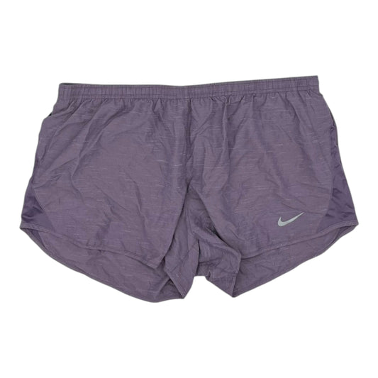 Athletic Shorts By Nike Apparel In Purple, Size:Xxl