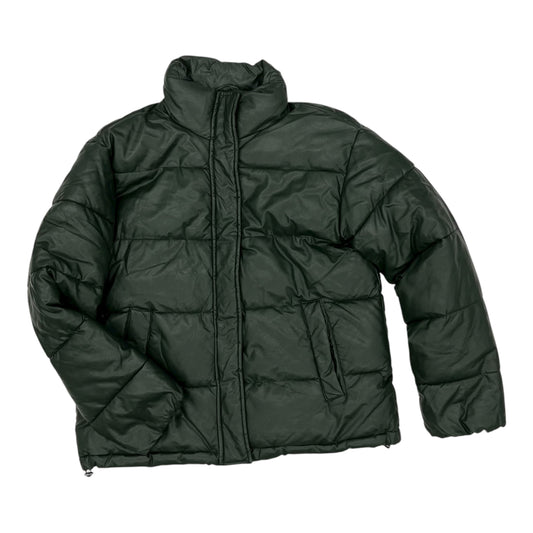 Coat Puffer & Quilted By A New Day In Green, Size:Xs