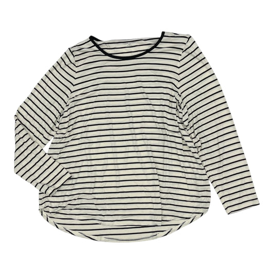 Top Ls By Lane Bryant In Black & Cream, Size:3X