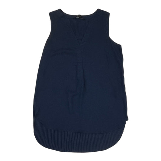 Blouse Sleeveless By Zac And Rachel In Navy, Size:M