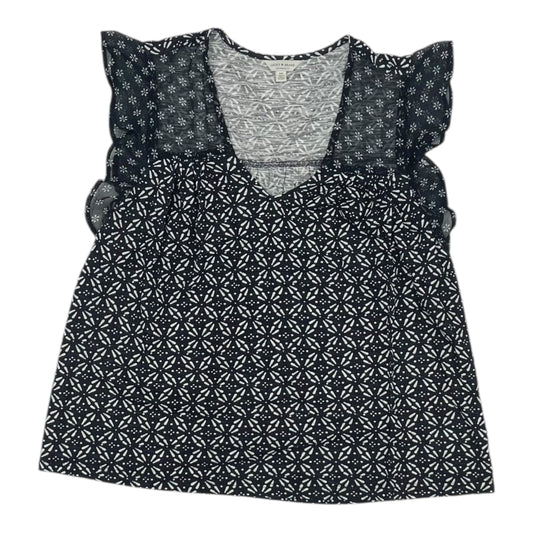 Top Ss By Lucky Brand In Blue & White, Size:S