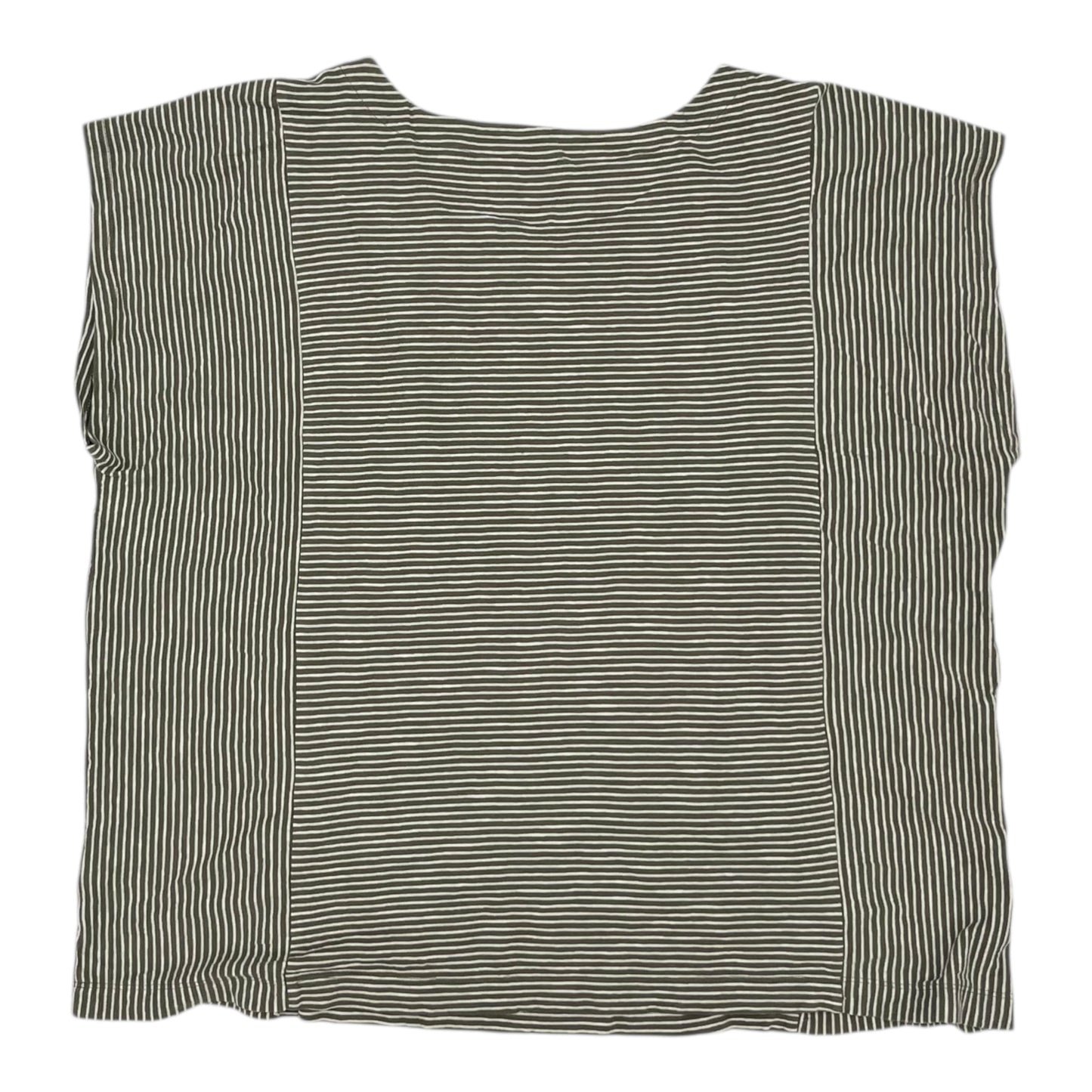Top Ss By Lands End In Green, Size:2X
