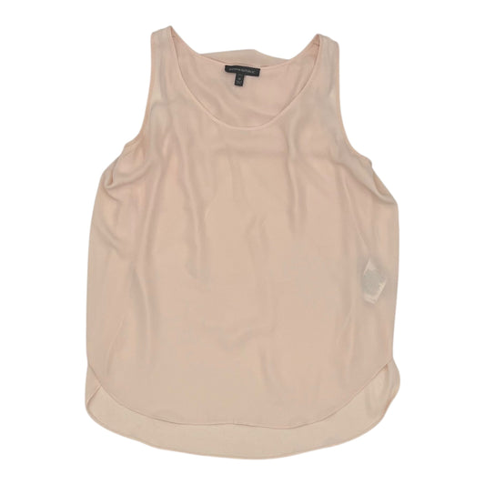 Blouse Sleeveless By Banana Republic In Orange, Size:M