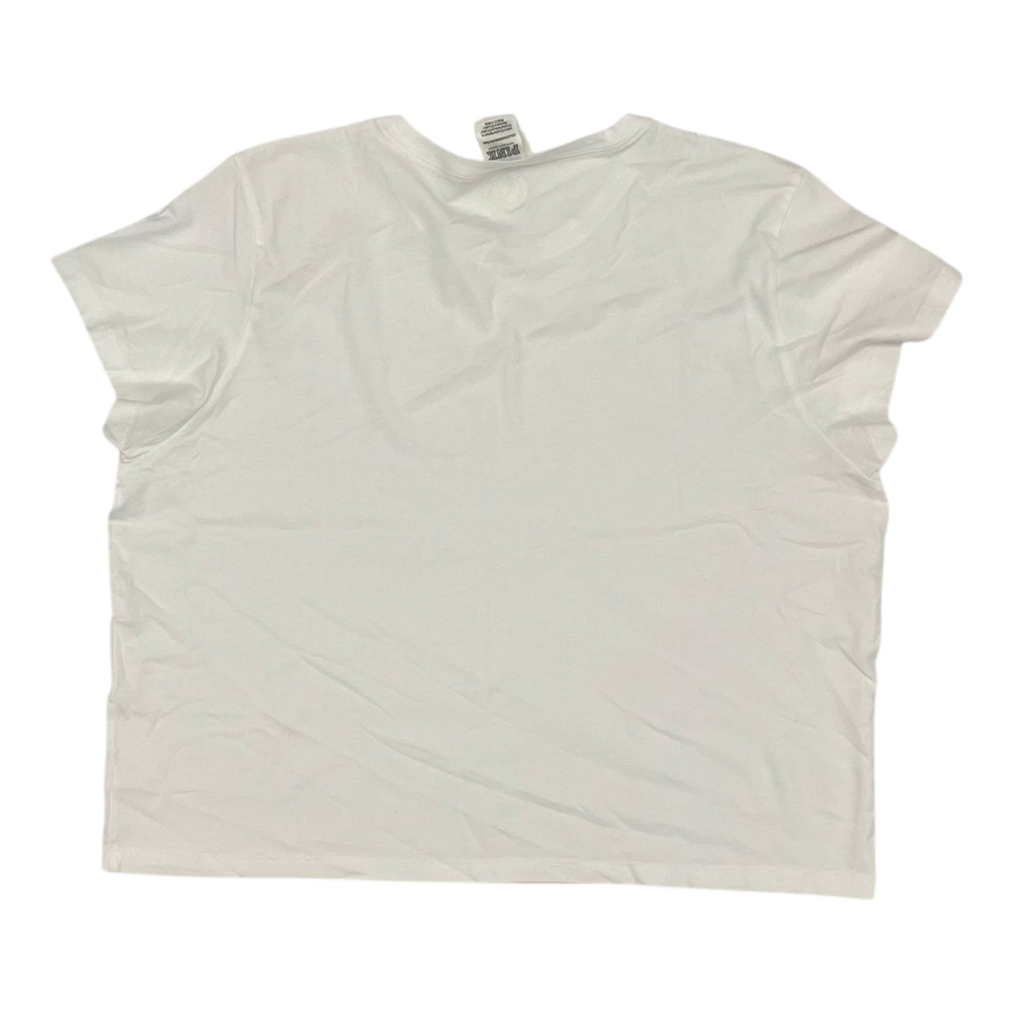 Top Ss By Pink In White, Size:Xxl