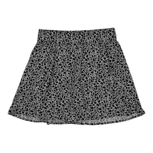 Athletic Skort By Talbots In Black & White, Size:Xs