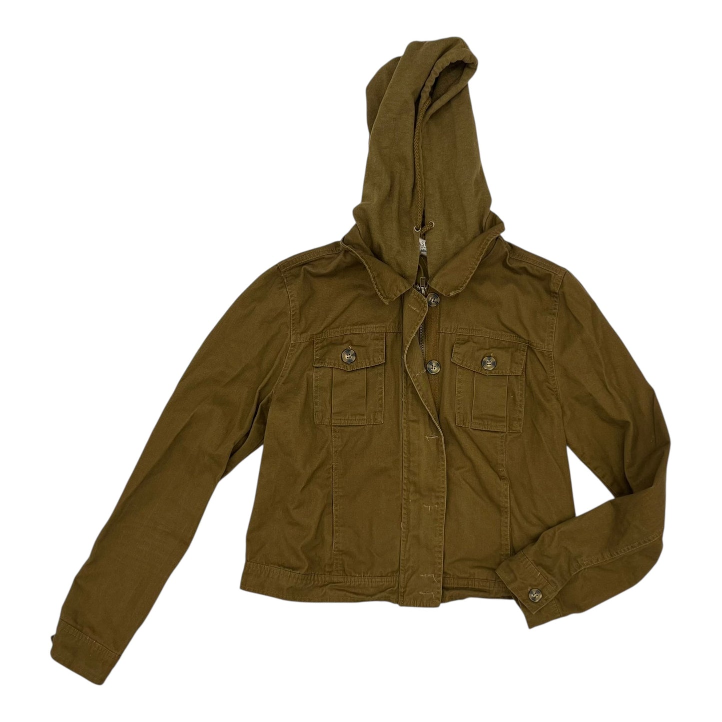 Jacket Utility By Ashley In Brown, Size:L