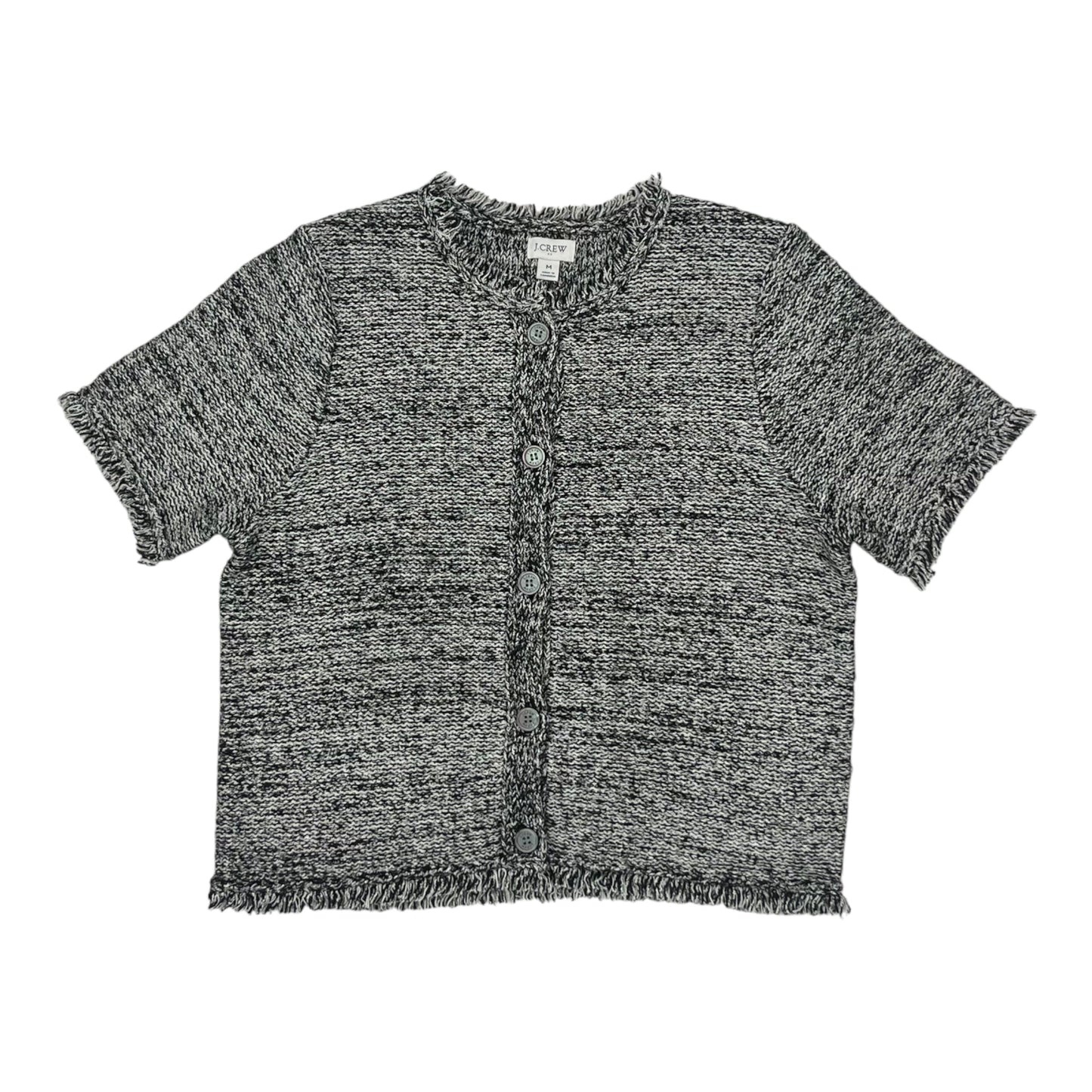 Sweater Ss By J. Crew In Grey, Size:M