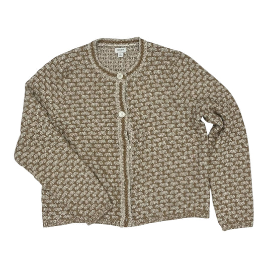 Sweater Cardigan By J. Crew In Brown, Size:Xl