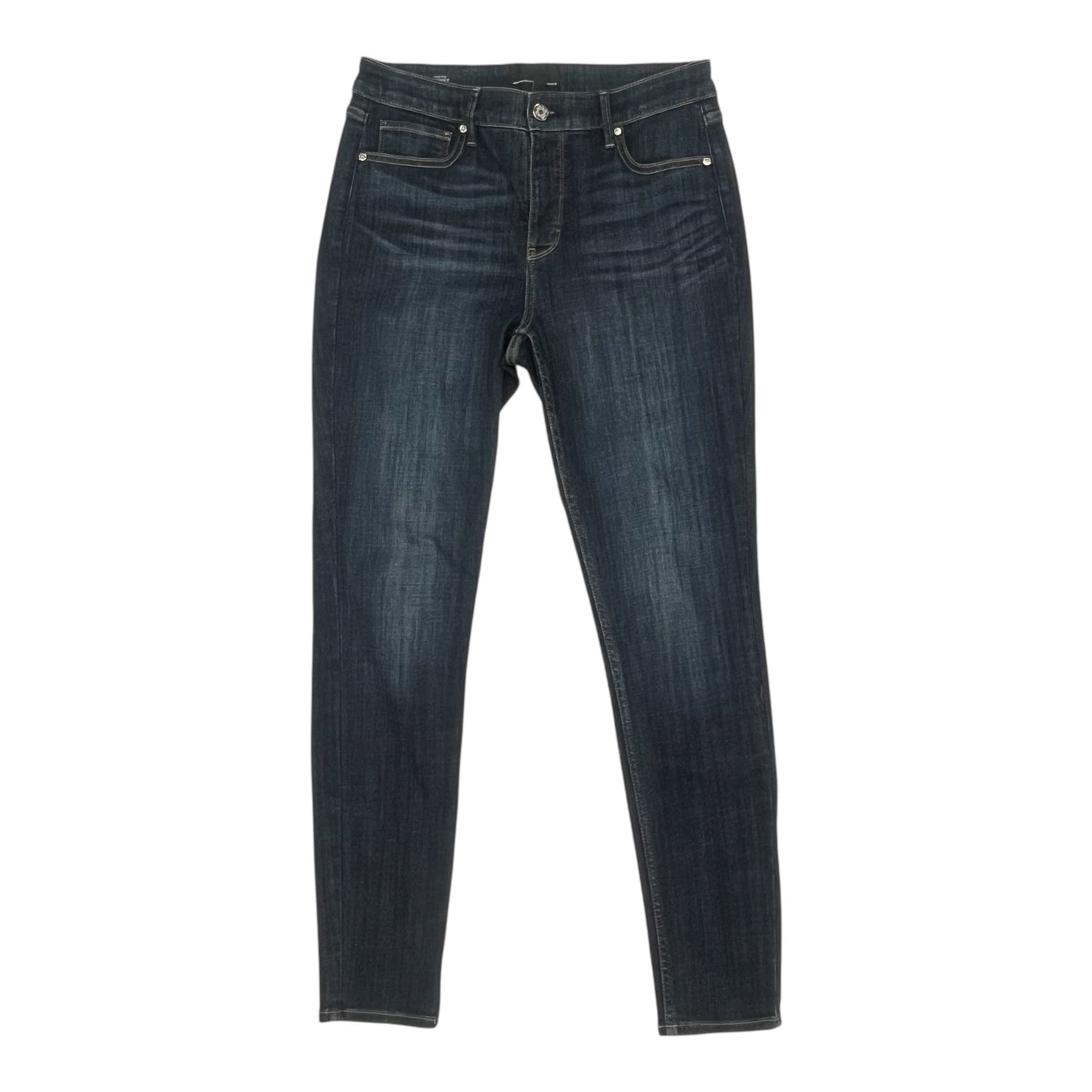 Jeans Skinny By White House Black Market In Blue Denim, Size:6