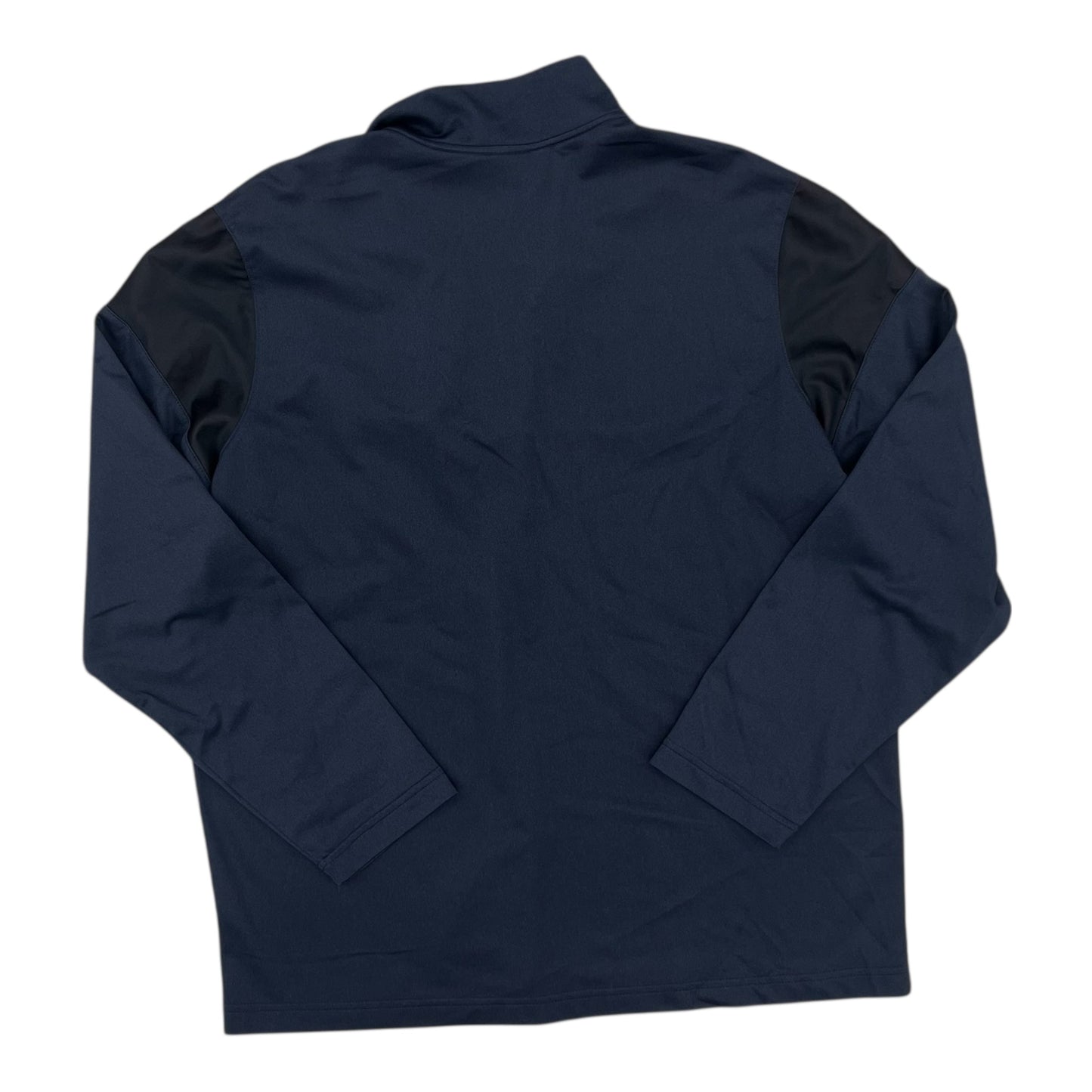 Athletic Top Ls Collar By Nike In Navy, Size:Xl