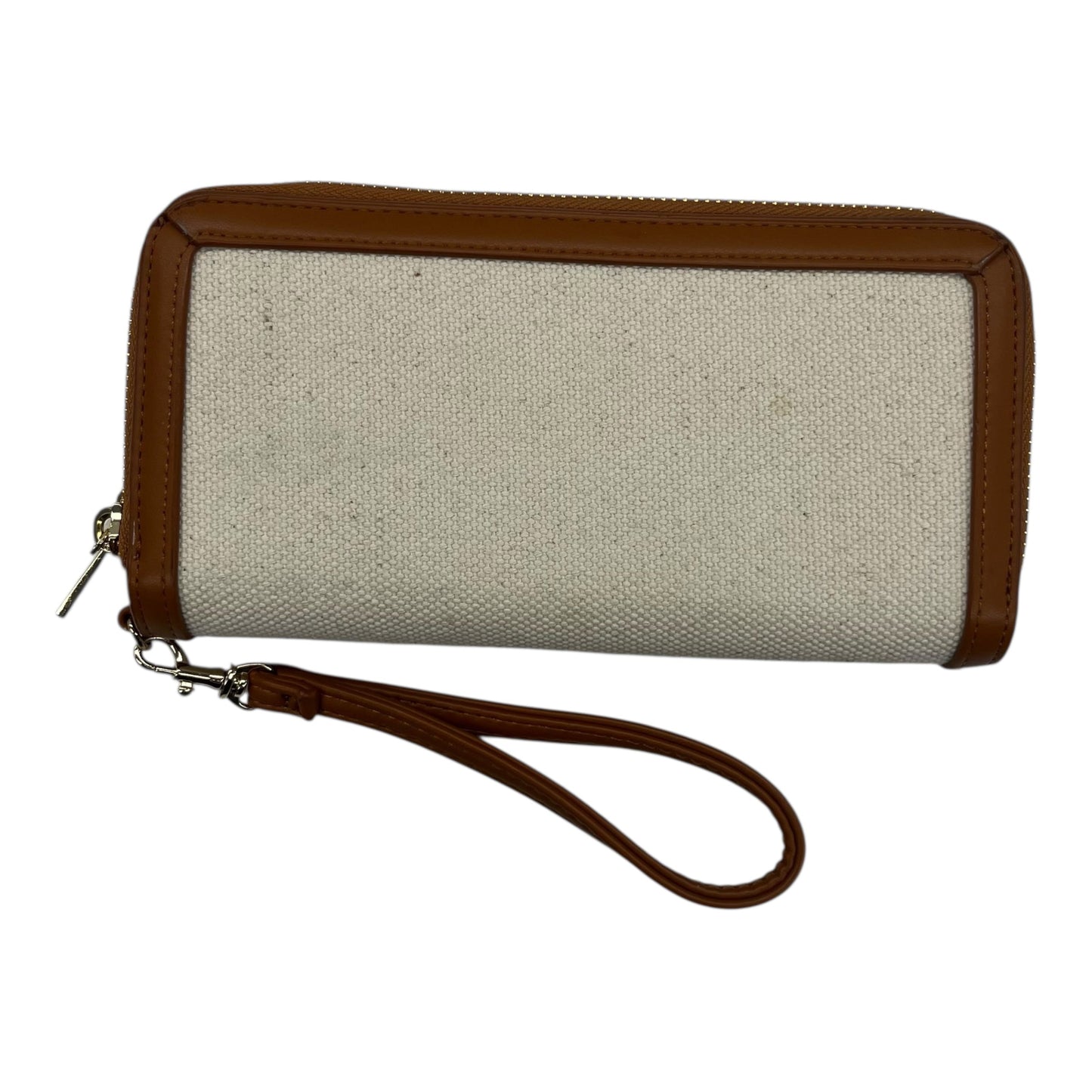 Wallet By A New Day In Brown & Cream, Size:Large
