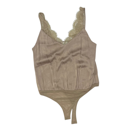 Bodysuit By Socialite In Tan, Size:Xl
