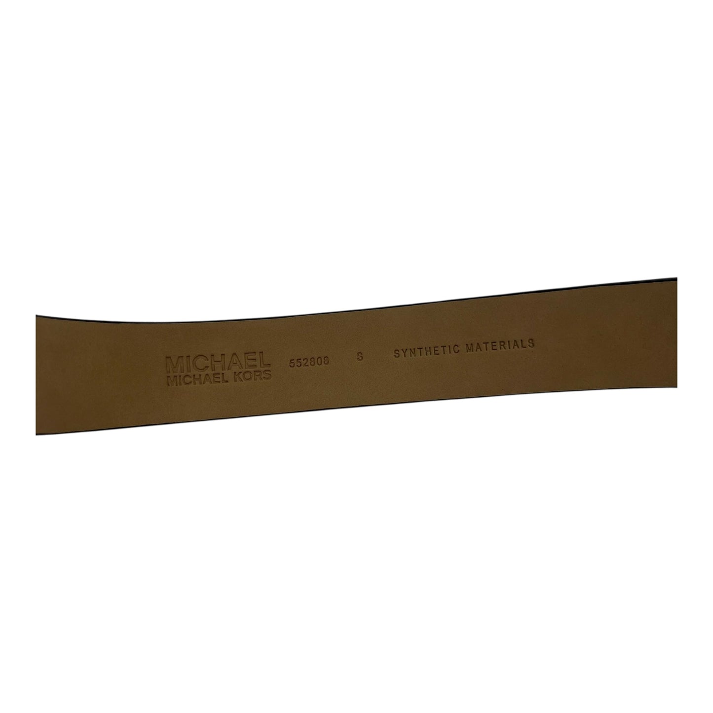Belt Designer By Michael Kors In Black
