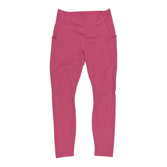 Athletic Leggings By Clothes Mentor In Pink, Size:L