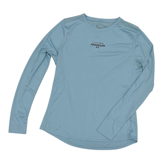 Athletic Top Ls Crewneck By Under Armour In Blue, Size:L