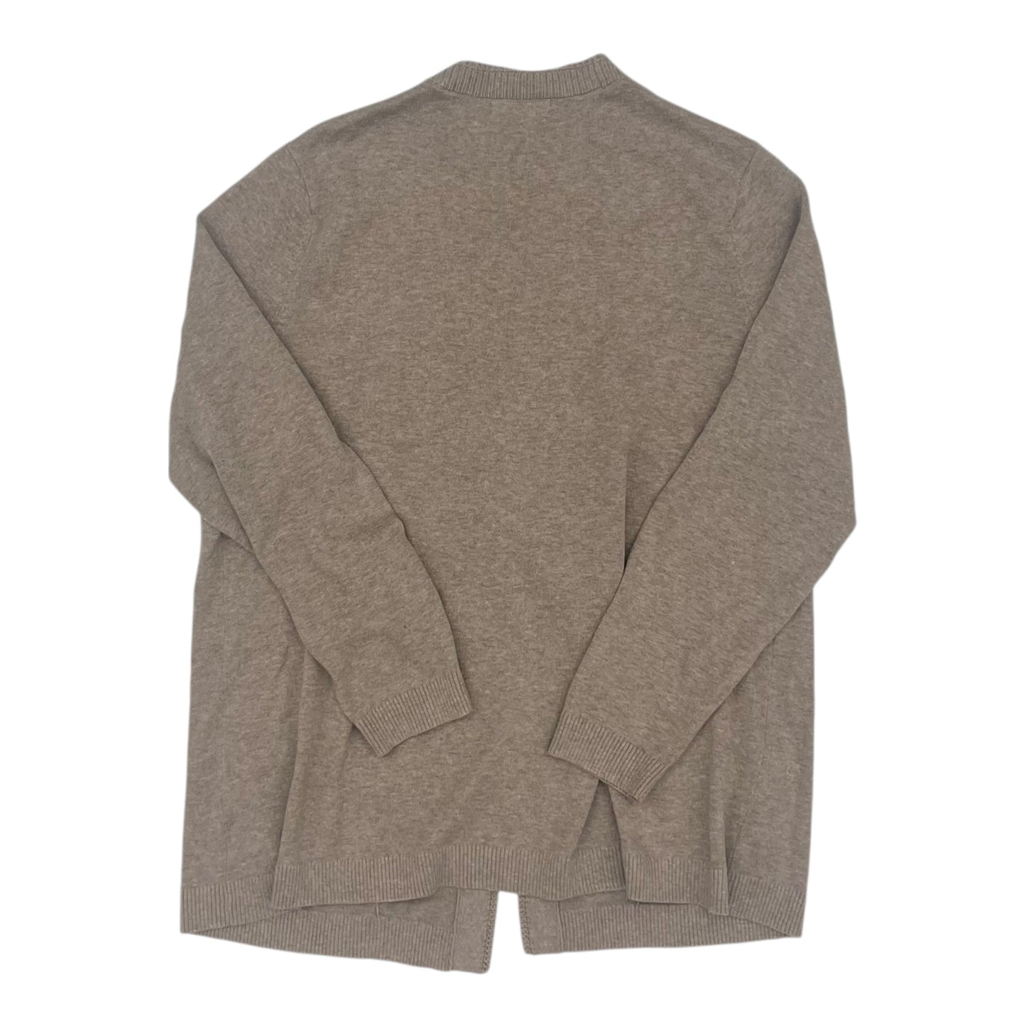 Cardigan By Lands End In Brown, Size:Xl