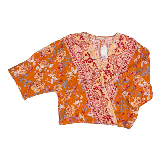 Blouse Ls By Lascana In Orange, Size:L