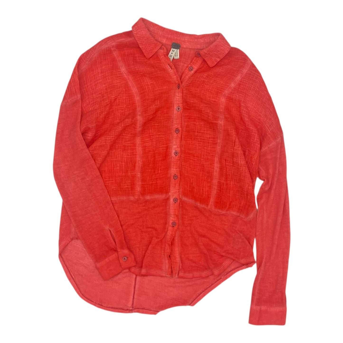 Top Ls By We The Free In Orange, Size:M