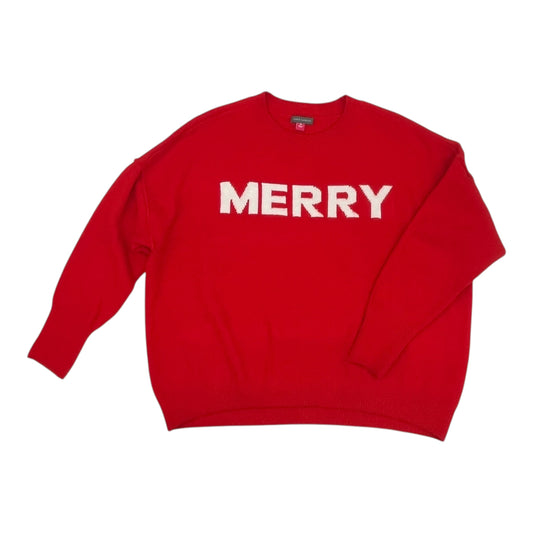 Sweater By Vince Camuto In Red, Size:Xl