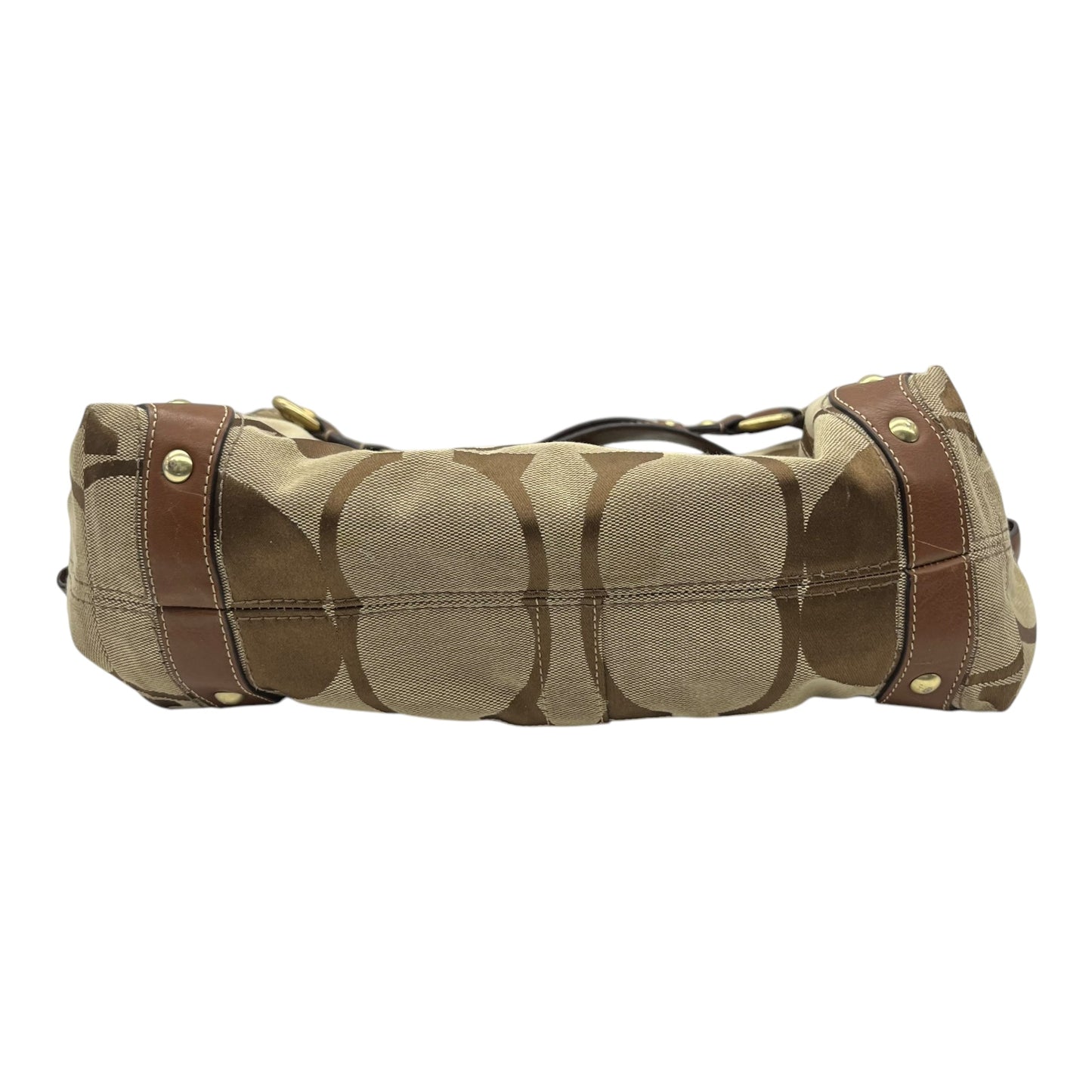 Handbag Designer By Coach In Brown, Size:Medium
