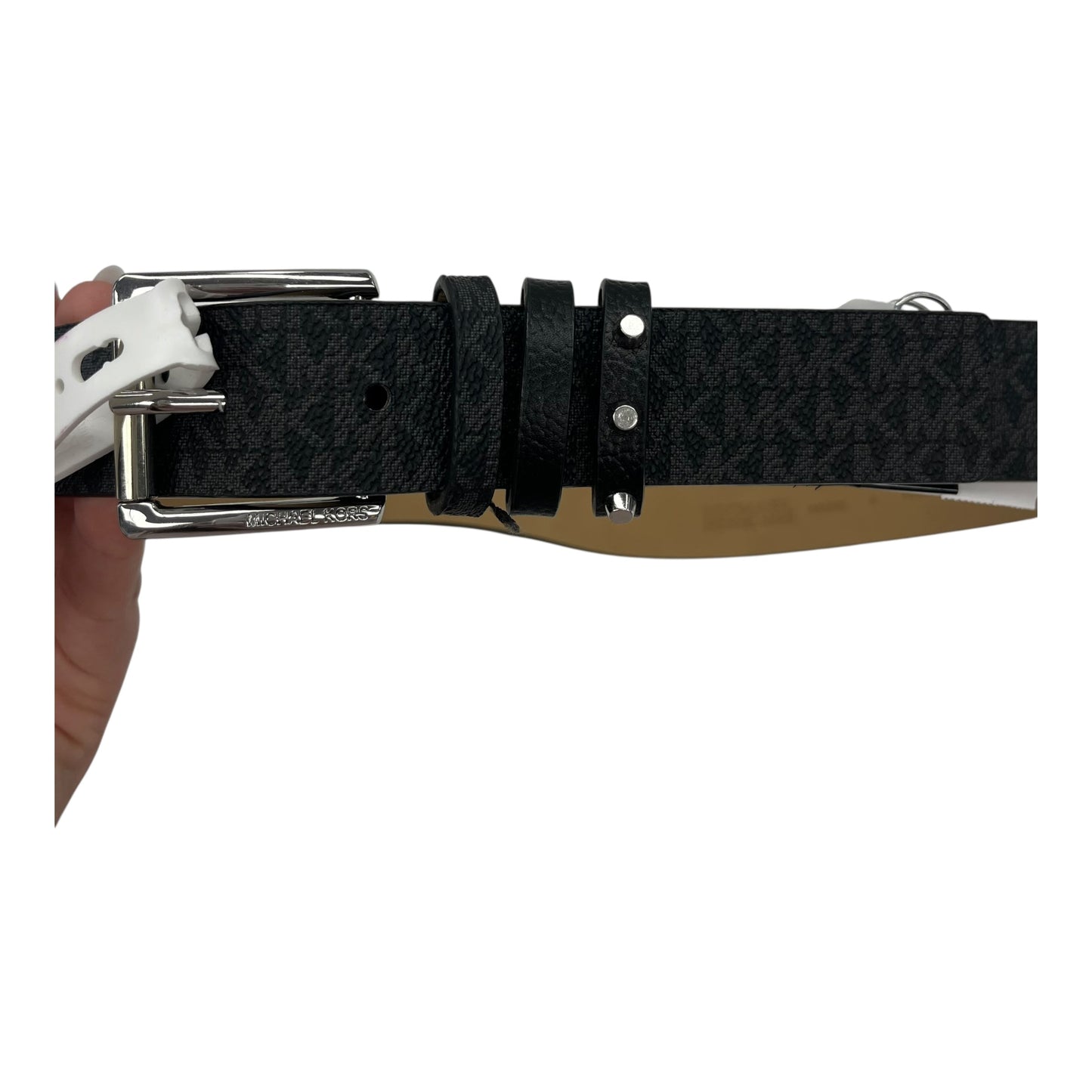 Belt Designer By Michael Kors In Black