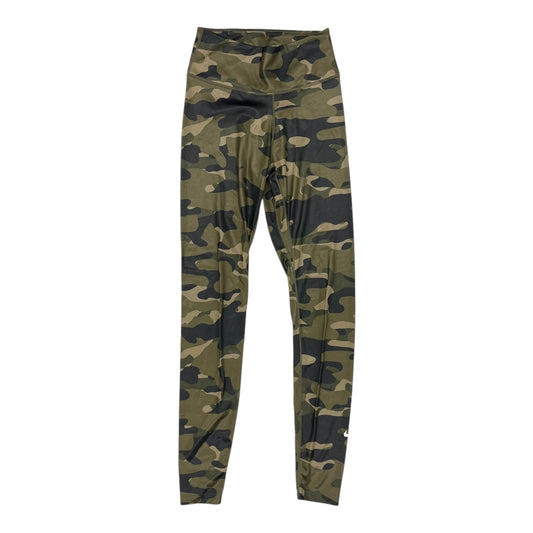 Athletic Leggings By Nike Apparel In Camouflage Print, Size:Xs