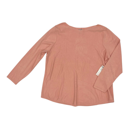 Sweater By Chicos In Pink, Size:Xxl
