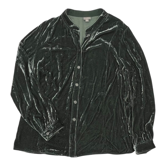 Top Ls By J. Jill In Green, Size:Xl