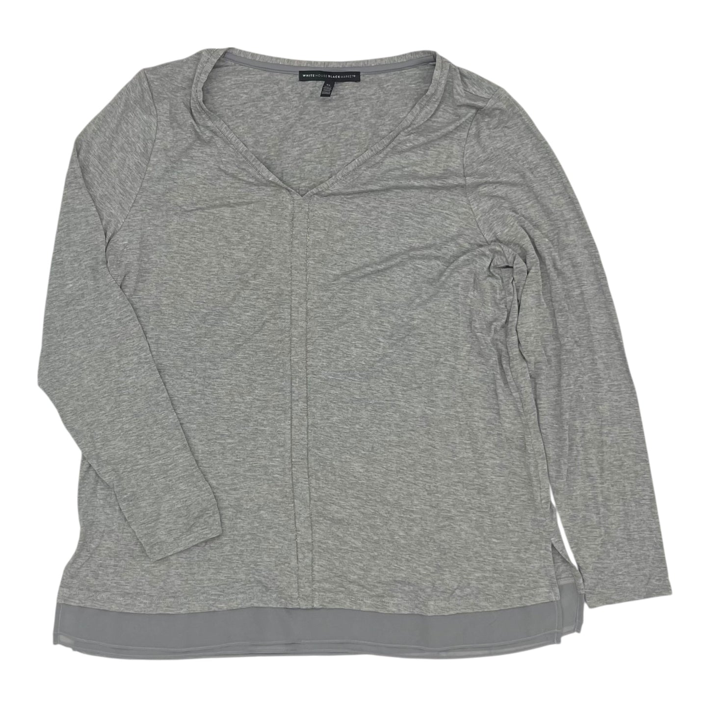 Top Ls By White House Black Market In Grey, Size:Xl