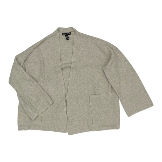 Cardigan By Eileen Fisher In Tan, Size:Xxs