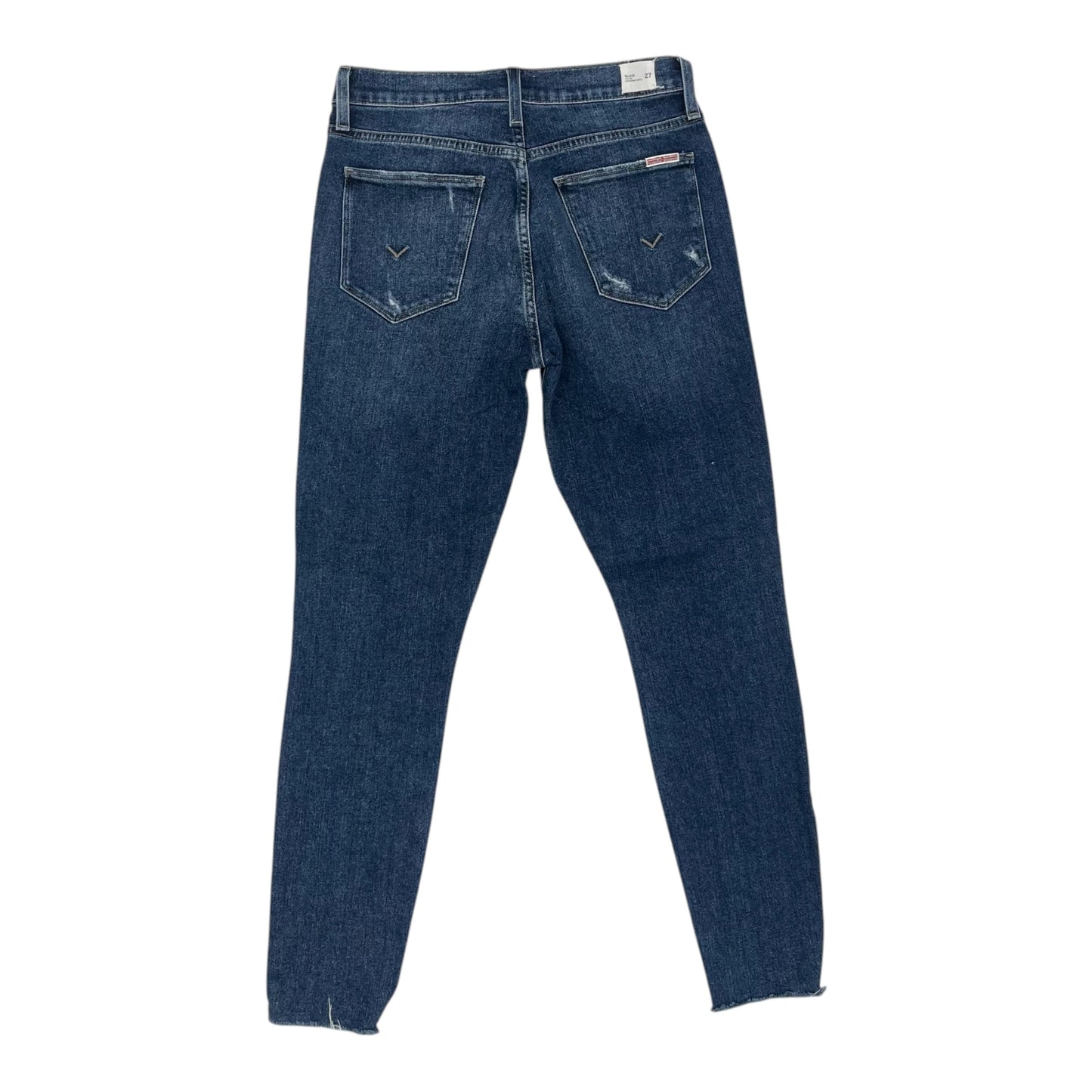 Jeans Skinny By Hudson In Blue Denim, Size:4