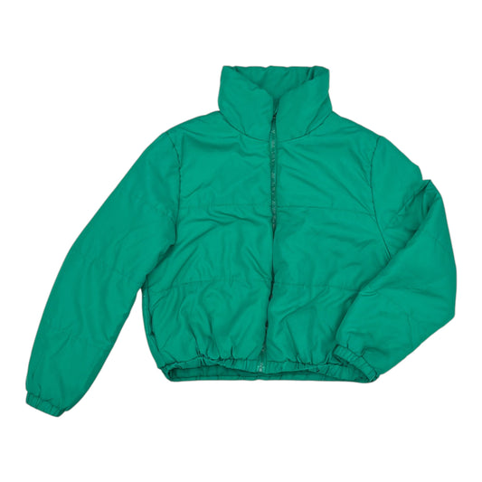 Jacket Puffer & Quilted By Wild Fable In Green, Size:S