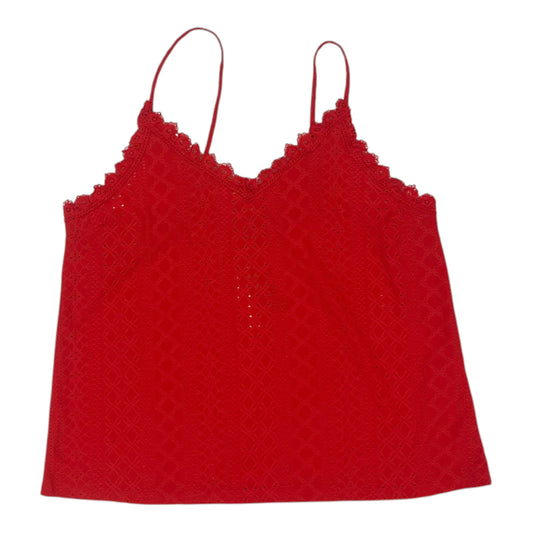 Top Sleeveless By It In Red, Size:Xl