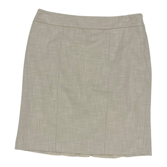 Skirt Midi By White House Black Market In Tan, Size:12