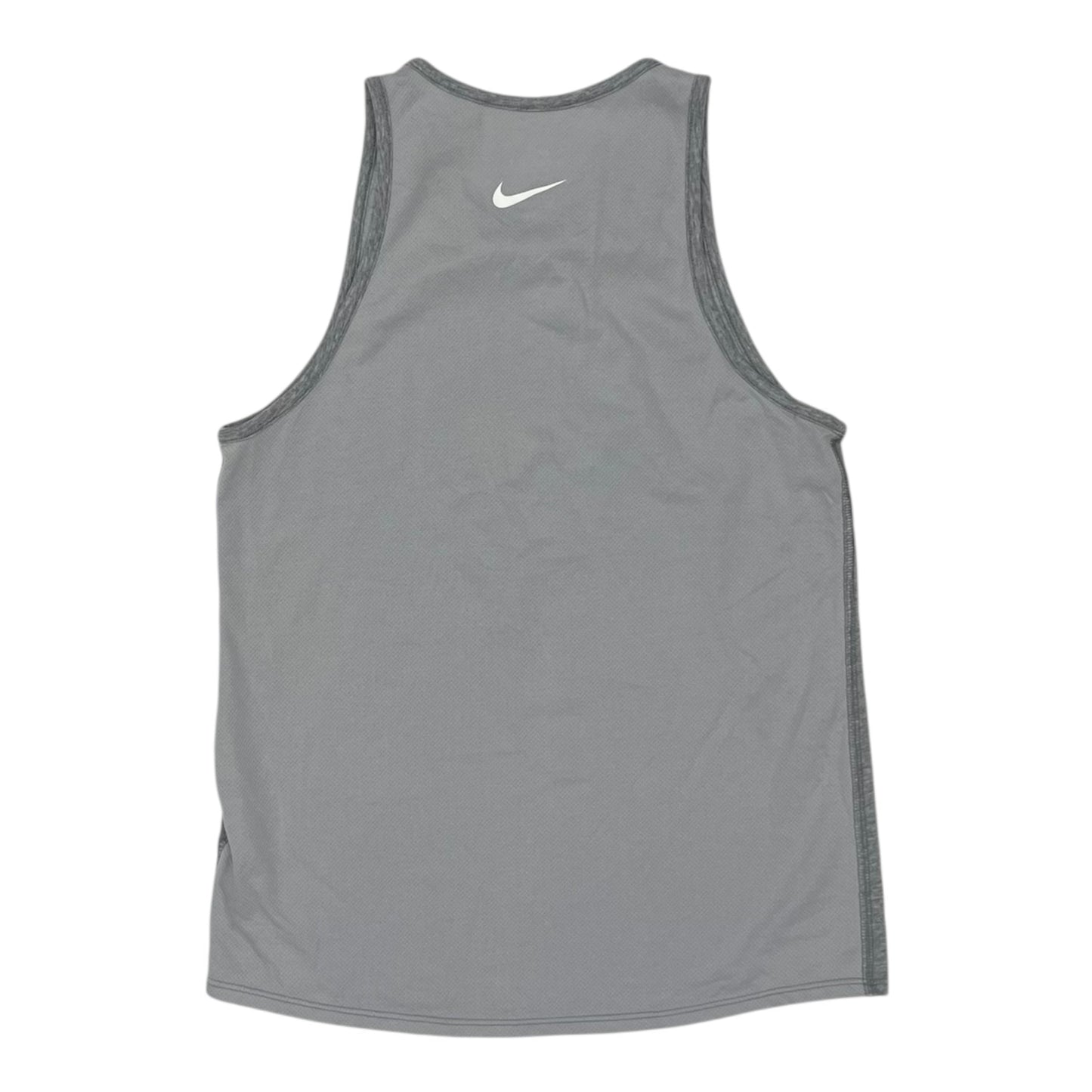 Athletic Tank Top By Nike In Grey, Size:S