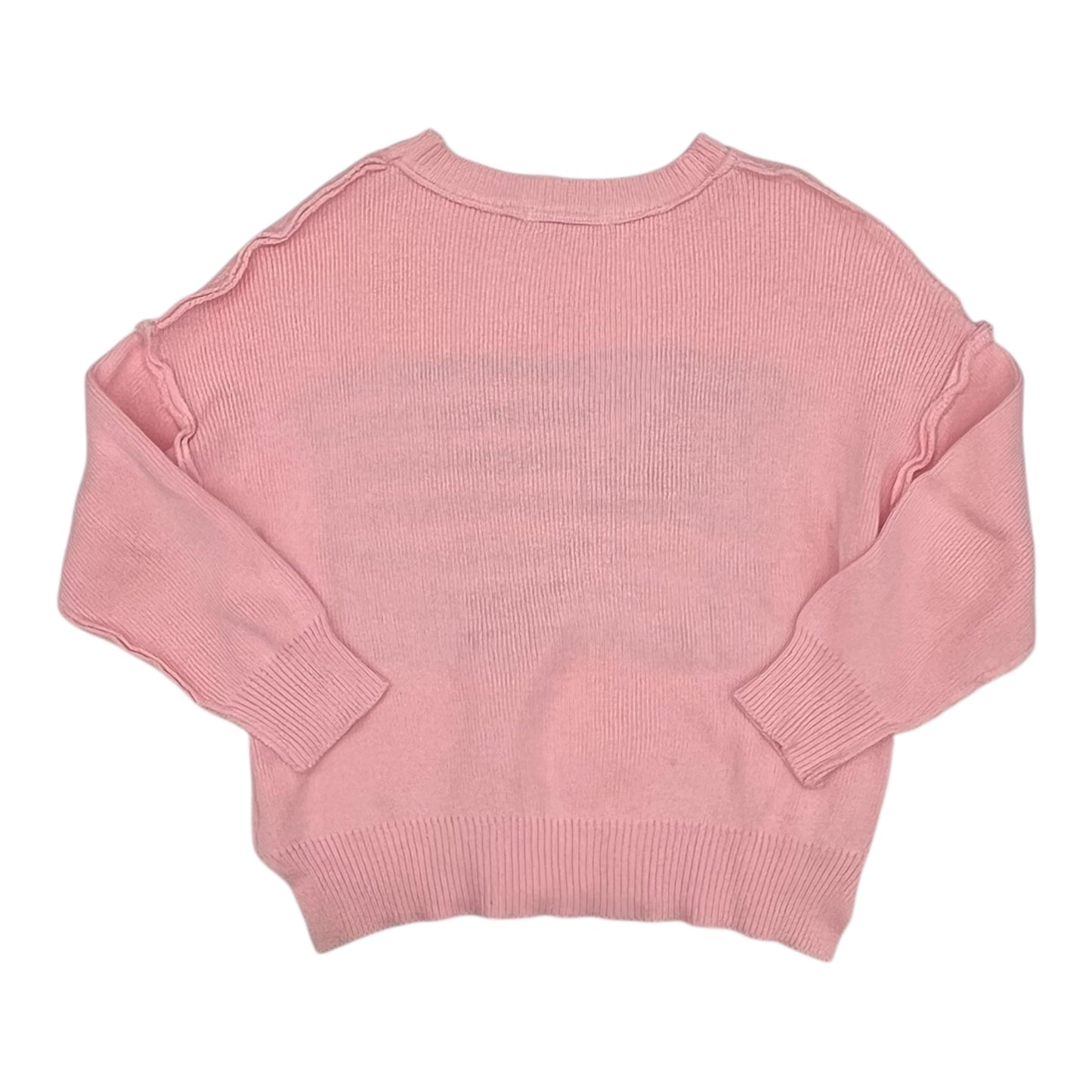 Sweater By Simply Southern In Pink, Size:M