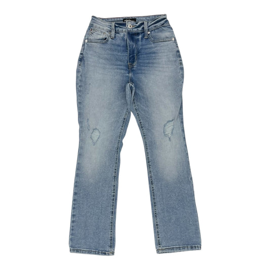Jeans Boot Cut By Edgely In Blue Denim, Size:4P