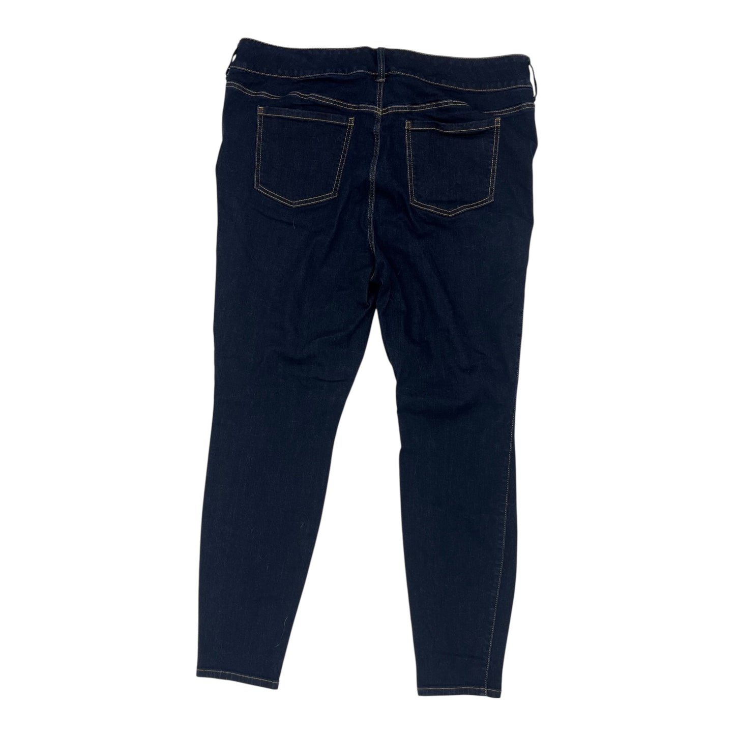 Jeans Skinny By Torrid In Blue Denim, Size:24