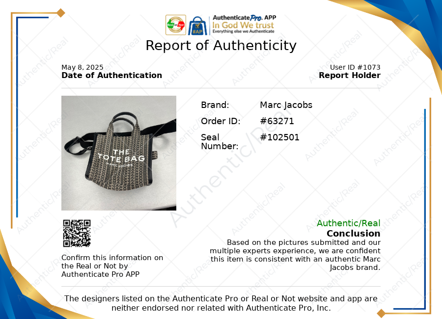 Handbag Designer By Marc Jacobs In Grey, Size:Small