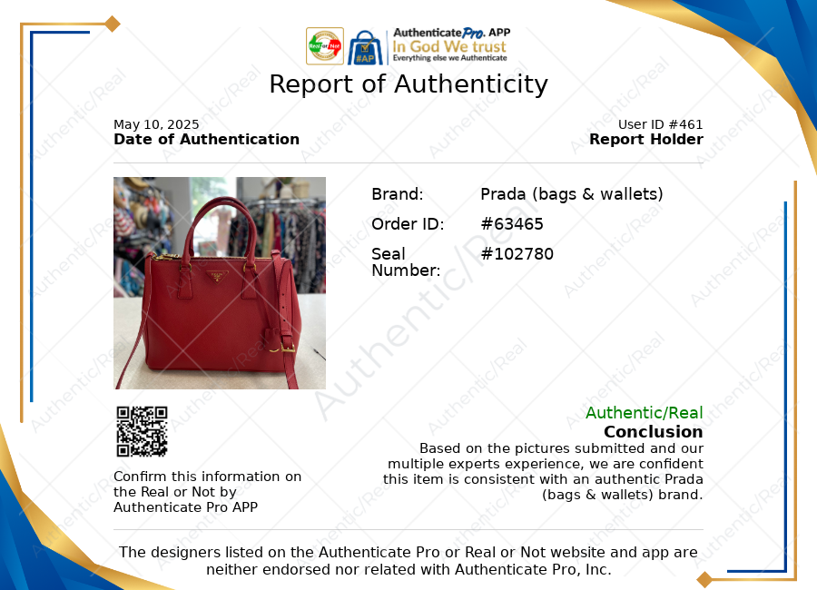 Handbag Luxury Designer By Prada, Size: Medium