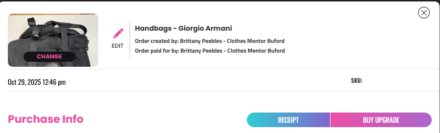 Duffle And Weekender Luxury Designer By Giorgio Armani, Size: Large