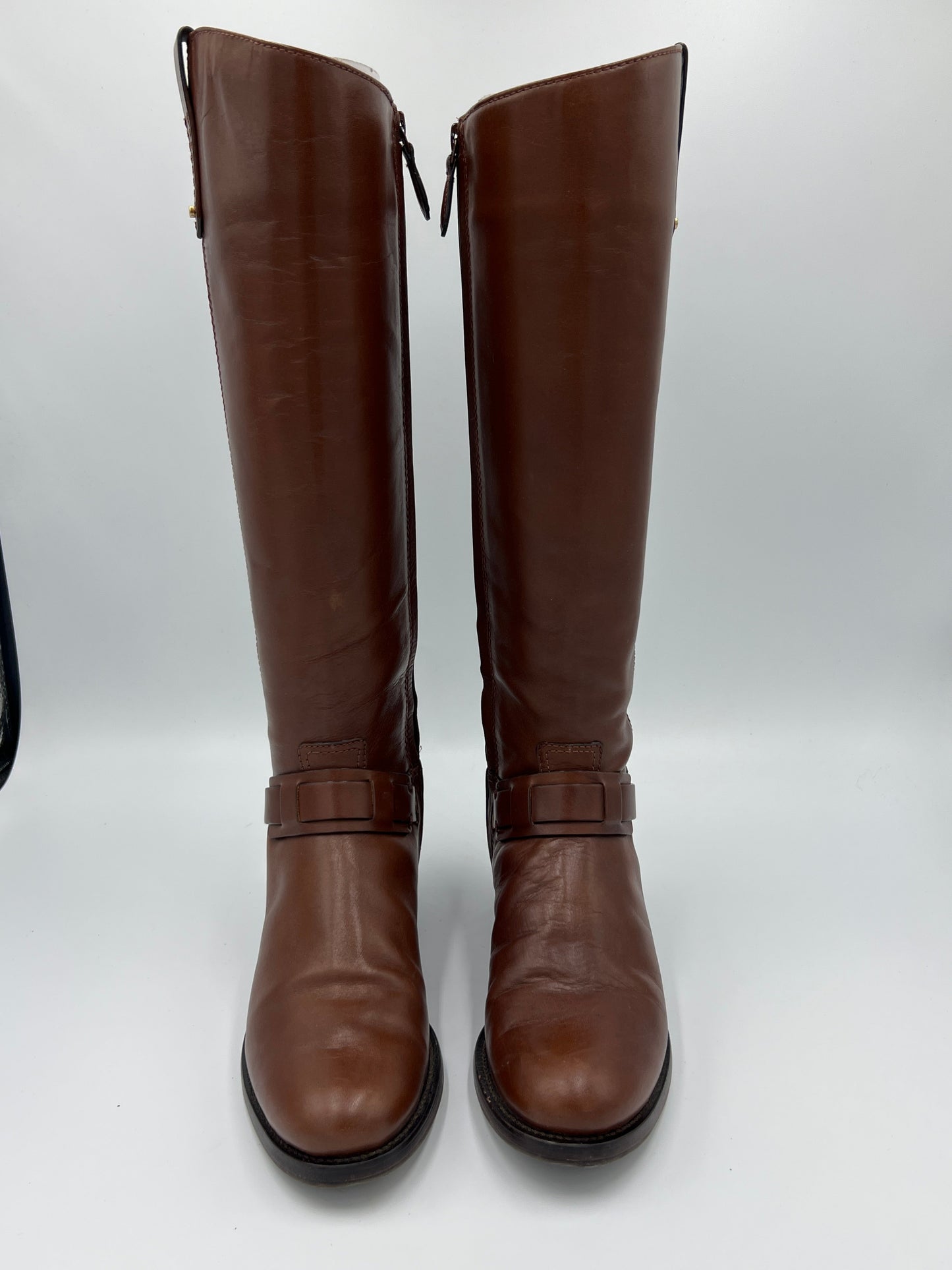 Tory Burch Almond Derby Riding Boots  Size: 6