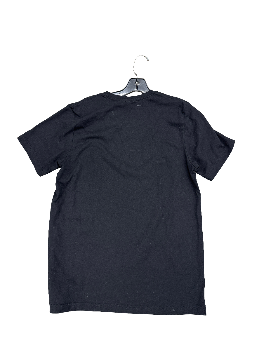 Top Short Sleeve Basic By Clothes Mentor In Black, Size: L