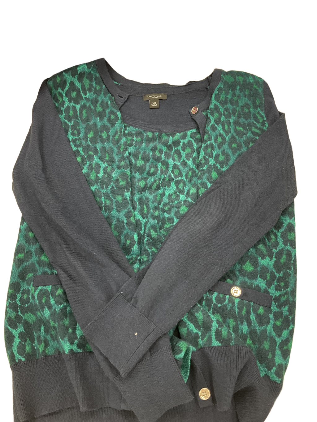 Top 2pc Long Sleeve By Ann Taylor  Size: Xs